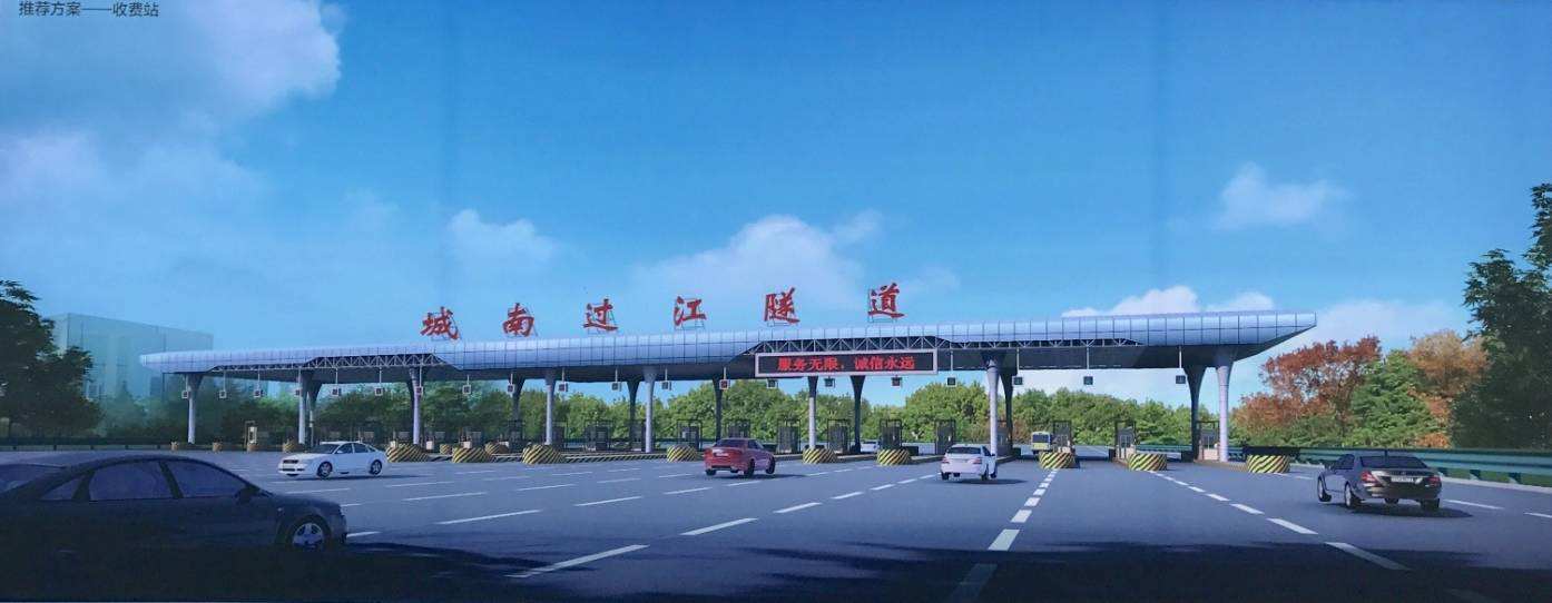 安徽建造一座过江隧道是城市快速路系统的骨